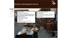 Desktop Screenshot of mercatinoroncolo.it